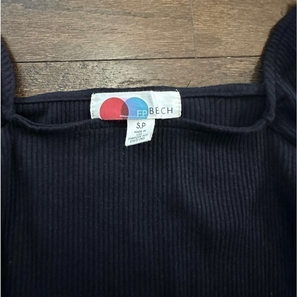 Free People Beach- black body-con dress-Size Small-EUC - Picture 2 of 6